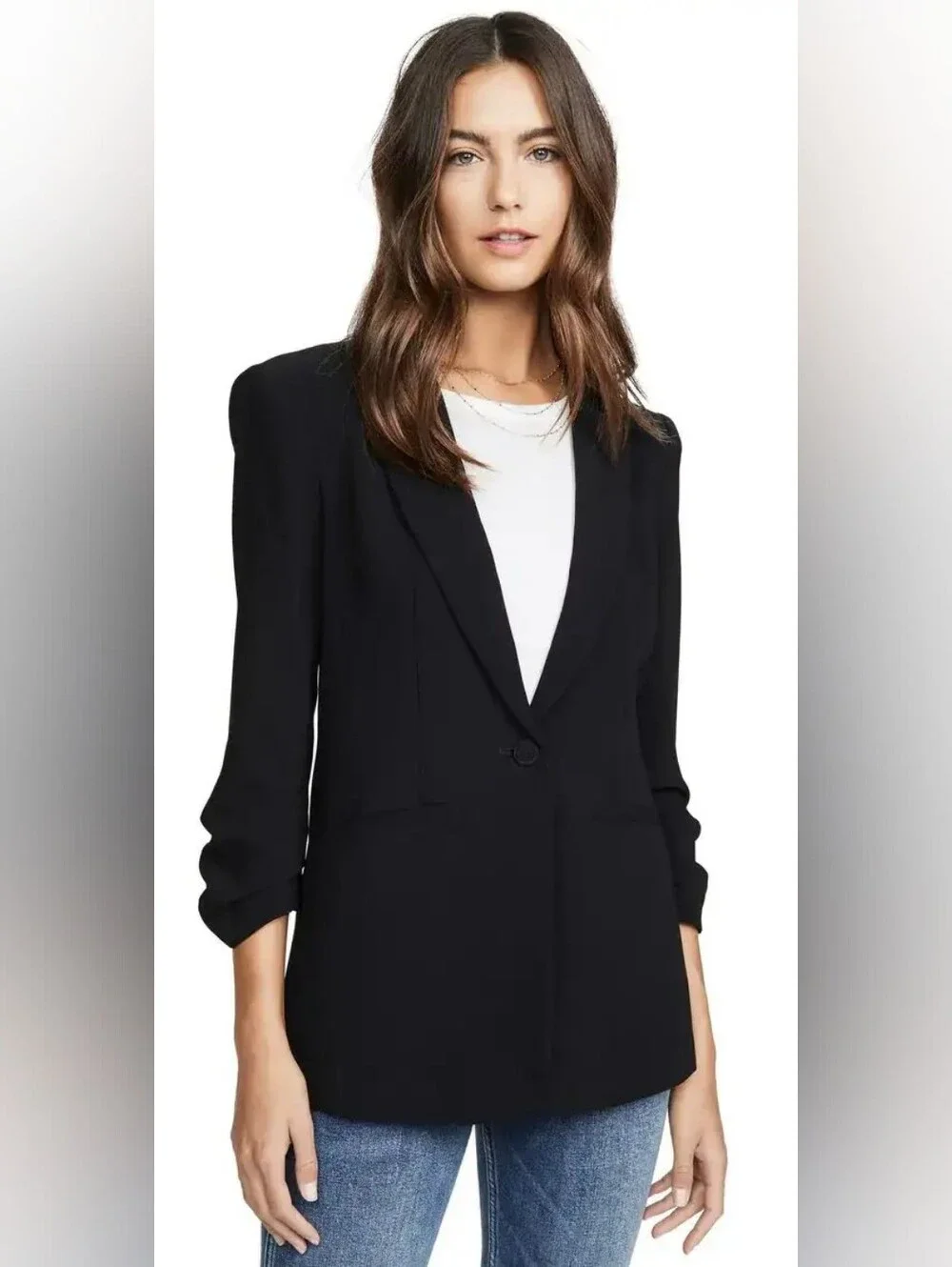 Cinq a Sept Khloe Blazer Black Size 4
